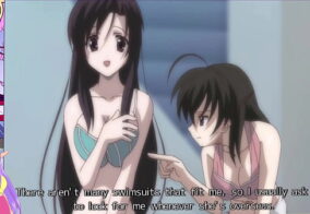 Duas Novinhas Hentai em Sexo Explícito e Bucetas Molhadas