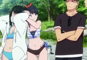 Hentai com cenas sensuais na praia